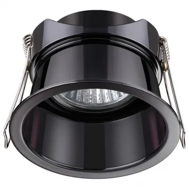Встраиваемый светильник Novotech Butt 370449 Цвет арматуры черный Цвет плафонов черный