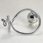 Бра Lussole Iliamna LSP-8141V Цвет арматуры хром Цвет плафонов белый