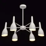 Люстра на штанге MW-Light Астор 545012506 Цвет арматуры белый Цвет плафонов белый от ImperiumLoft