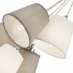 Подвесная люстра EVOLUCE Prato SLE300403-05 Цвет арматуры Серый Цвет плафонов Серый от ImperiumLoft