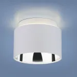 Накладной светильник Elektrostandard DLR033, 1069 a036624 Цвет арматуры белый Цвет плафонов хром