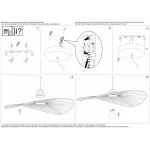 Подвесной светильник Ideal Lux Madame MADAME SP1 BIANCO