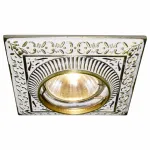 Встраиваемый светильник Arte Lamp Occhio A5284PL-1WG Цвет арматуры золото Цвет плафонов черный от ImperiumLoft