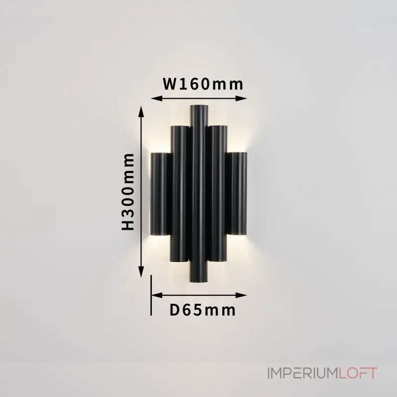 Настенный светильник Favourite Tubulis 4124-2W от ImperiumLoft Настенный светильник Favourite Tubulis 4124-2W от ImperiumLoft