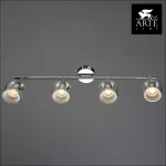 Спот Arte Lamp Echeggio A1558PL-4CC Цвет арматуры хром Цвет плафонов прозрачный