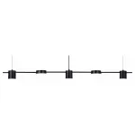 07624-5,19 Люстра Карин черный w120*8,5 h120 Led 5*6W (4000K) от ImperiumLoft