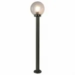 Наземный высокий светильник Arte Lamp Gazebo A8365PA-1SS Цвет арматуры серебро Цвет плафонов прозрачный