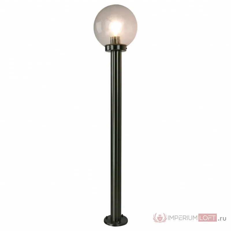Наземный высокий светильник Arte Lamp Gazebo A8365PA-1SS Цвет арматуры серебро Цвет плафонов прозрачный от ImperiumLoft