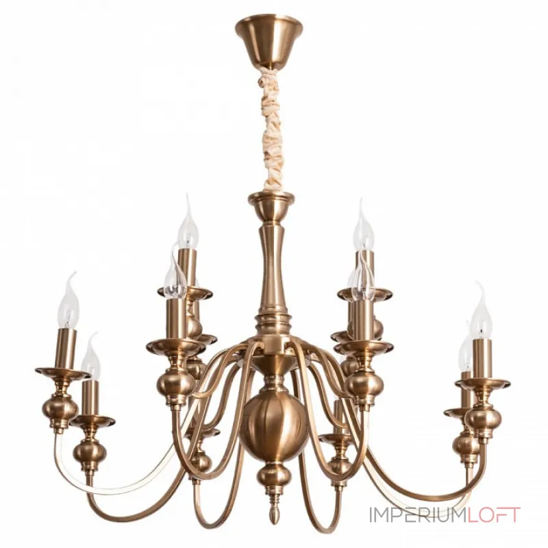 Подвесная люстра Arte Lamp Passoni A6097LM-12PB