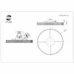 Потолочная люстра ST-Luce Estense SL6203.402.50 от ImperiumLoft