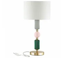 Настольная лампа декоративная Odeon Light Candy 3 4861/1T Цвет плафонов белый Цвет арматуры золото