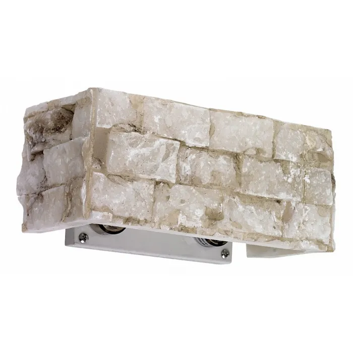 Накладной светильник Ideal Lux Carrara CARRARA AP2 Цвет арматуры серый Цвет плафонов коричневый от ImperiumLoft