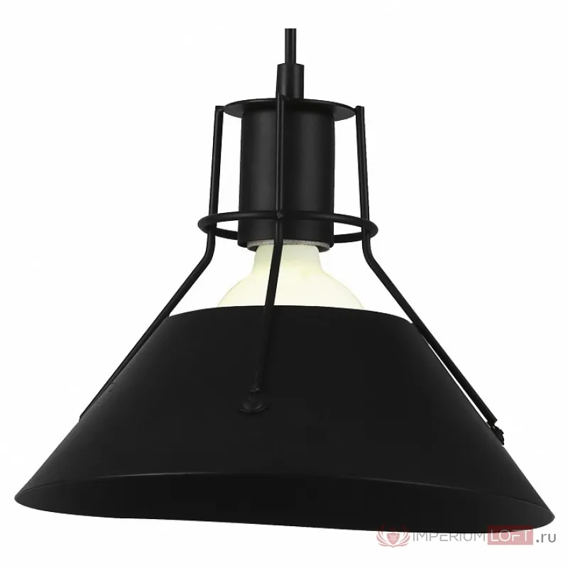 Подвесной светильник Arte Lamp 9347 A9347SP-1BK Цвет арматуры черный Цвет плафонов черный от ImperiumLoft