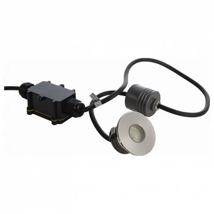 Встраиваемый в дорогу светильник Deko-Light Peacock 730459 Цвет арматуры серебро Цвет плафонов прозрачный от ImperiumLoft