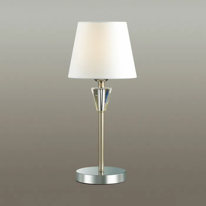 Настольная лампа декоративная Lumion Loraine 3733/1T Цвет арматуры золото Цвет плафонов белый от ImperiumLoft