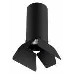 Светильник на штанге Lightstar Rullo R487437 Цвет плафонов черный Цвет арматуры черный