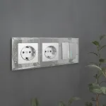 Рамка на 3 поста Werkel Diamant (зеркальный) W0031220 от ImperiumLoft