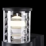 Светильник на штанге Maytoni Bronx O576WL-02B Цвет арматуры черный Цвет плафонов прозрачный от ImperiumLoft