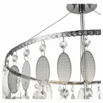 Подвесной светильник Vele Luce Grace 742 VL4093P03 Цвет арматуры хром Цвет плафонов серый от ImperiumLoft