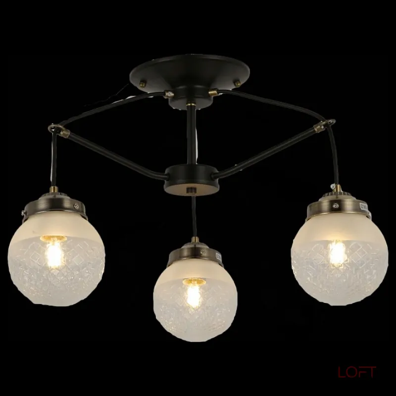 Потолочная люстра EVOLUCE Stricce SLE110302-03 Потолочная люстра EVOLUCE Stricce SLE110302-03