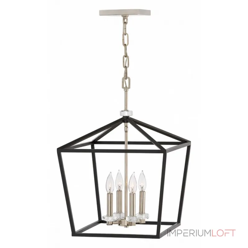 Подвесная люстра Hinkley Stinson QN-STINSON-4P-L-BK Подвесная люстра Hinkley Stinson QN-STINSON-4P-L-BK