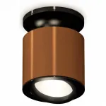 Накладной светильник Ambrella Techno 206 XS7404100 Цвет плафонов коричневый