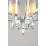 Подвесная люстра Omnilux Malito OML-79903-06 Цвет арматуры хром Цвет плафонов прозрачный от ImperiumLoft