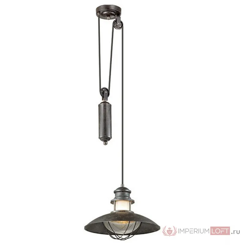 Подвесной светильник Odeon Light Dante 4164/1A Цвет арматуры коричневый Цвет плафонов прозрачный от ImperiumLoft