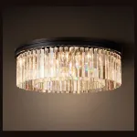 Накладной светильник DeLight Collection 1920s Odeon KR0387C-10B/P black/clear Цвет арматуры черный Цвет плафонов прозрачный от ImperiumLoft