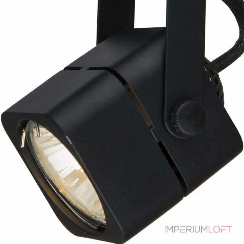 Светильник на штанге Arte Lamp Linea A1314PL-1BK Цвет арматуры черный Цвет плафонов черный