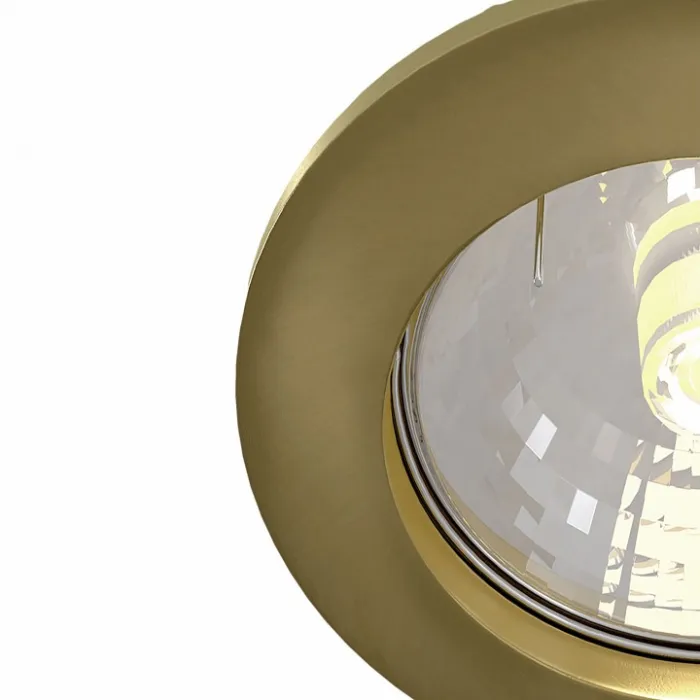 Встраиваемый светильник Maytoni Metal DL009-2-01-BZ Цвет арматуры латунь от ImperiumLoft