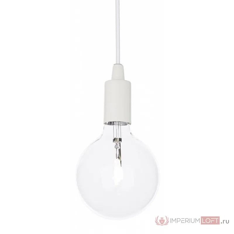 Подвесной светильник Ideal Lux Edison EDISON SP1 BIANCO Цвет арматуры белый от ImperiumLoft