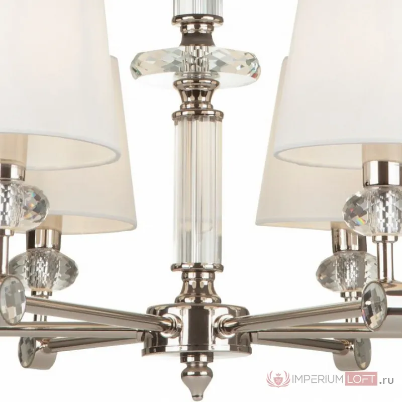 Подвесная люстра Maytoni Riverside MOD018PL-06CH Цвет арматуры хром Цвет плафонов белый от ImperiumLoft
