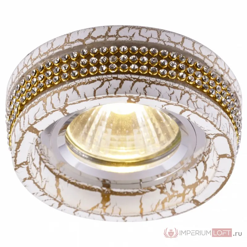 Встраиваемый светильник Arte Lamp Terracotta A5310PL-1WG Цвет арматуры золото от ImperiumLoft