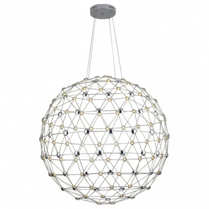 Подвесной светильник Divinare Cristallino 1610/02 SP-140 Цвет плафонов хром Цвет арматуры хром от ImperiumLoft