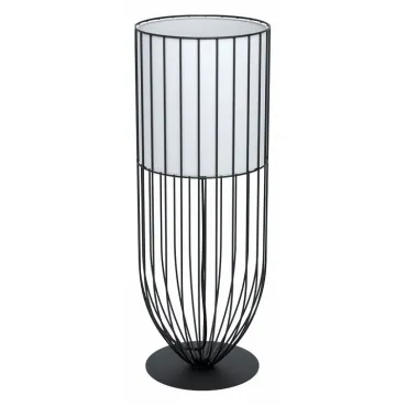Настольная лампа декоративная Eglo Nosino 99101 Цвет плафонов белый Цвет арматуры черный