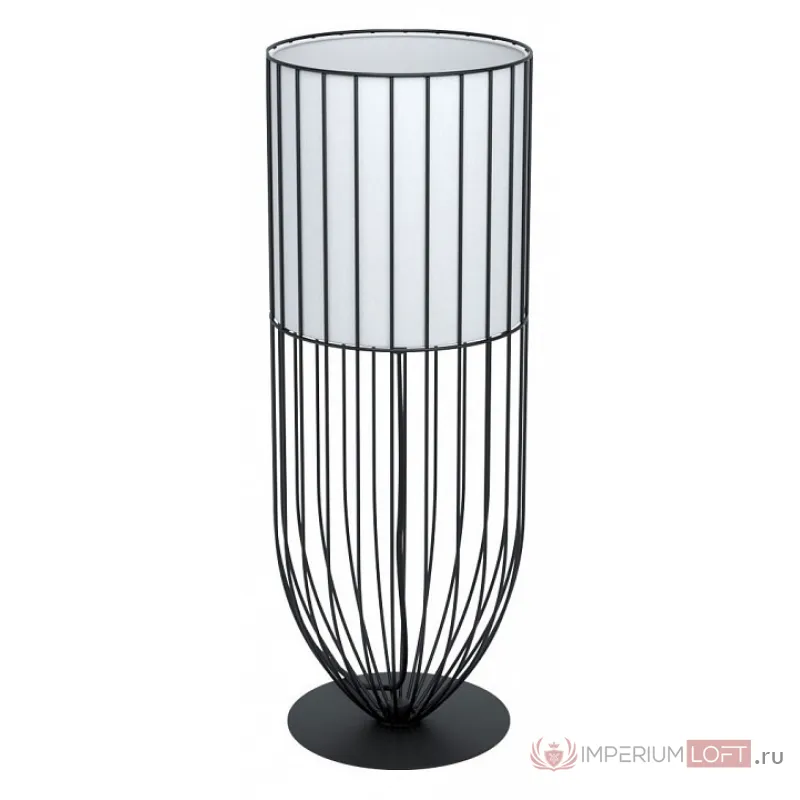 Настольная лампа декоративная Eglo Nosino 99101 Цвет плафонов белый Цвет арматуры черный от ImperiumLoft