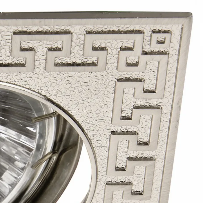 Комплект из 3 встраиваемых светильников Arte Lamp Eclipse A2107PL-3SS Цвет арматуры серебро Цвет плафонов черный от ImperiumLoft