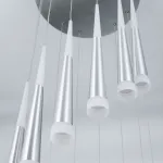 Подвесной светильник Citilux Вегас CL227140 Цвет арматуры хром Цвет плафонов белый от ImperiumLoft