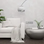 Рамка на 4 поста Werkel Aluminium (алюминий) W0041706 Цвет арматуры серебро