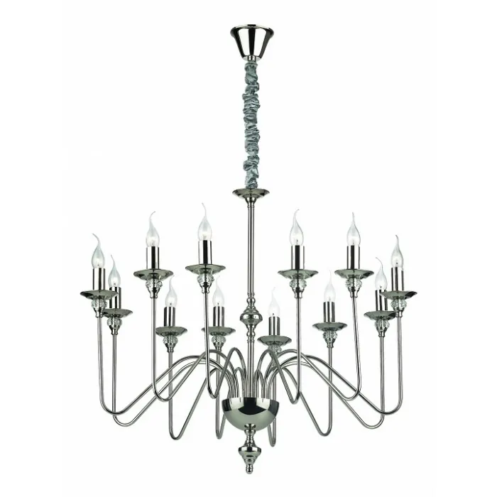 Подвесная люстра Ideal Lux Artu&#039; ARTU&#039; SP12 Цвет арматуры хром от ImperiumLoft
