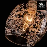 Бра Arte Lamp Bettina A1296AP-1WG Цвет арматуры белый Цвет плафонов прозрачный