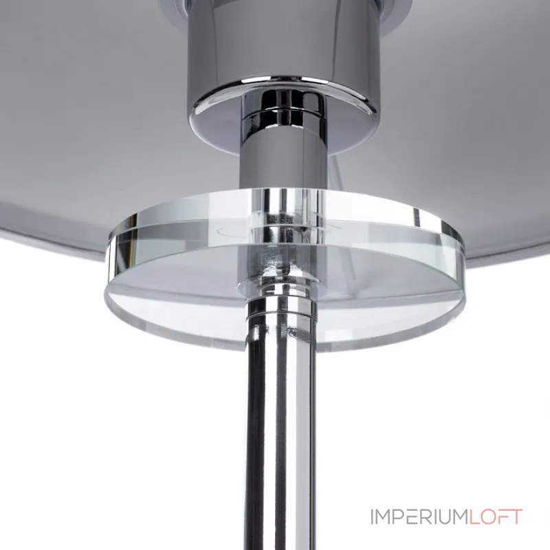 Настольная лампа декоративная Arte Lamp Furore A3990LT-1CC Цвет арматуры Серый Цвет плафонов Белый Настольная лампа декоративная Arte Lamp Furore A3990LT-1CC Цвет арматуры Серый Цвет плафонов Белый