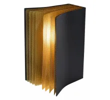Настольная лампа декоративная Lucide Extravaganza Livret 78596/01/30 Цвет плафонов золото Цвет арматуры черный