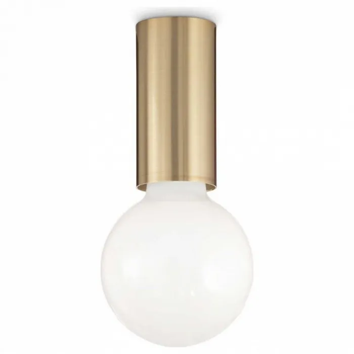 Накладной светильник Ideal Lux Petit PETIT PL1 OTTONE SATINATO Цвет арматуры латунь от ImperiumLoft