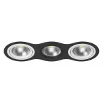 Встраиваемый светильник Lightstar Intero 111 i937600706 Цвет арматуры черно-белый