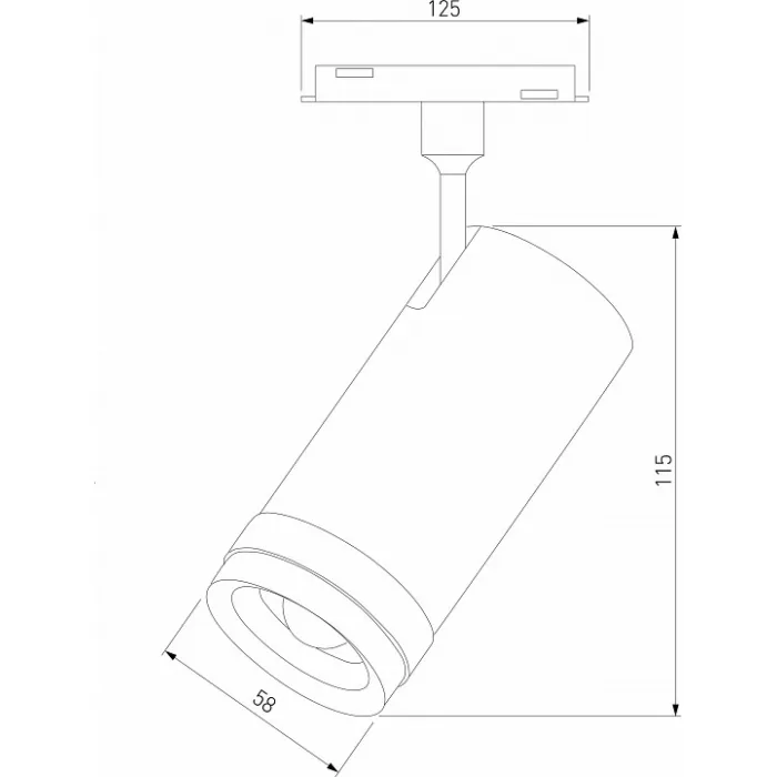 Трековый светильник Elektrostandard Slim Magnetic 85042/01 от ImperiumLoft