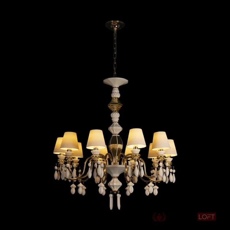 Подвесная люстра Loft it Grace 10203/10 White от ImperiumLoft
