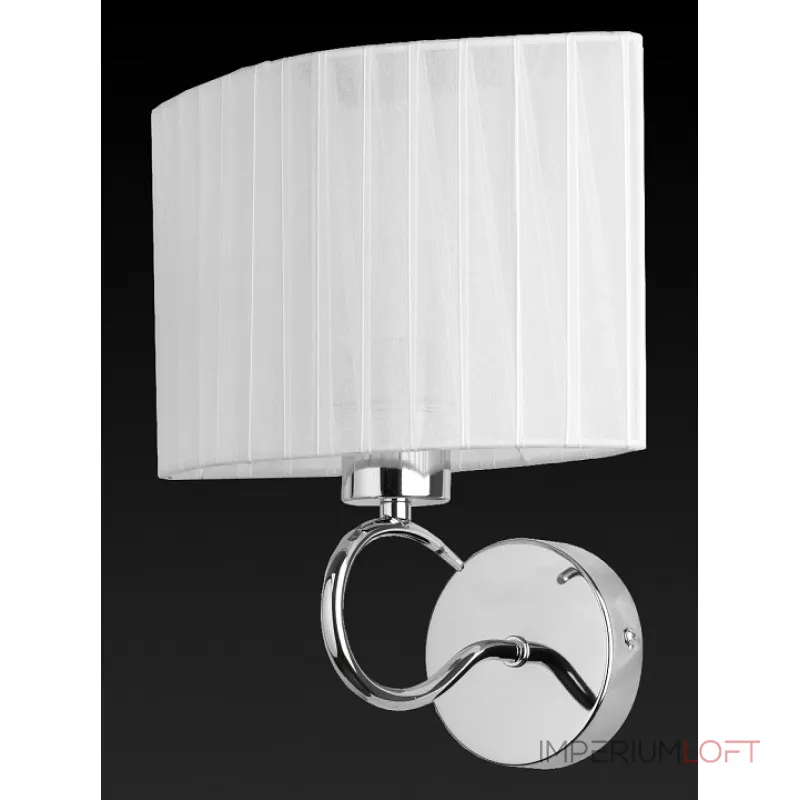 Бра TopLight Jeanne TL3650B-01CH Цвет арматуры хром Цвет плафонов белый