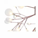 Подвесная люстра ST-Luce Riccardo SL411.323.45 Цвет арматуры золото Цвет плафонов белый от ImperiumLoft